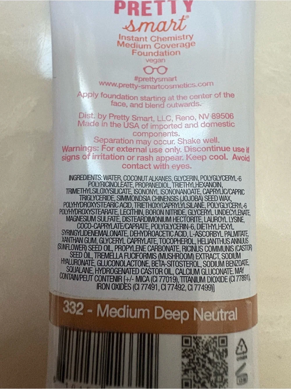 Pretty smart instant chemistry